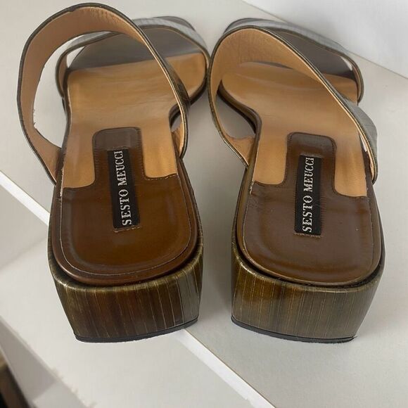 Sesto Meucci Double Strap Mule Sandals - Picture 4 of 10